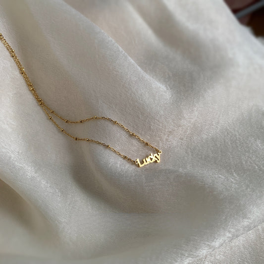 Lucky Letter Necklace